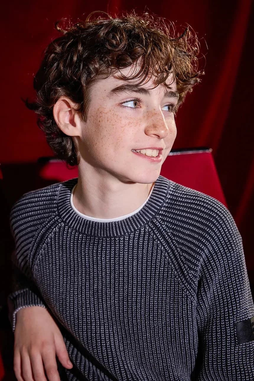 Детский хлопковый свитер - фото 5