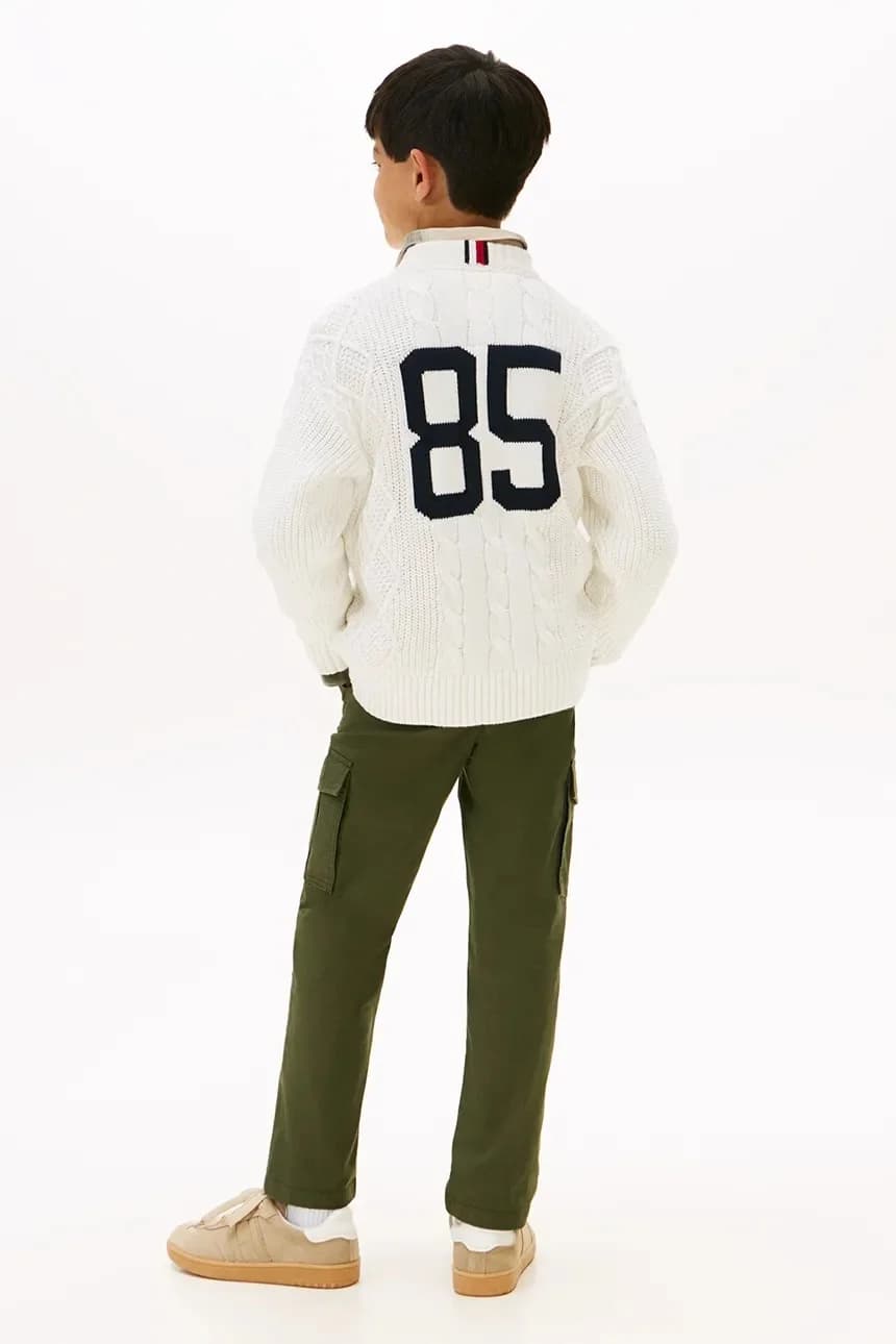 Детский хлопковый свитер - фото 3