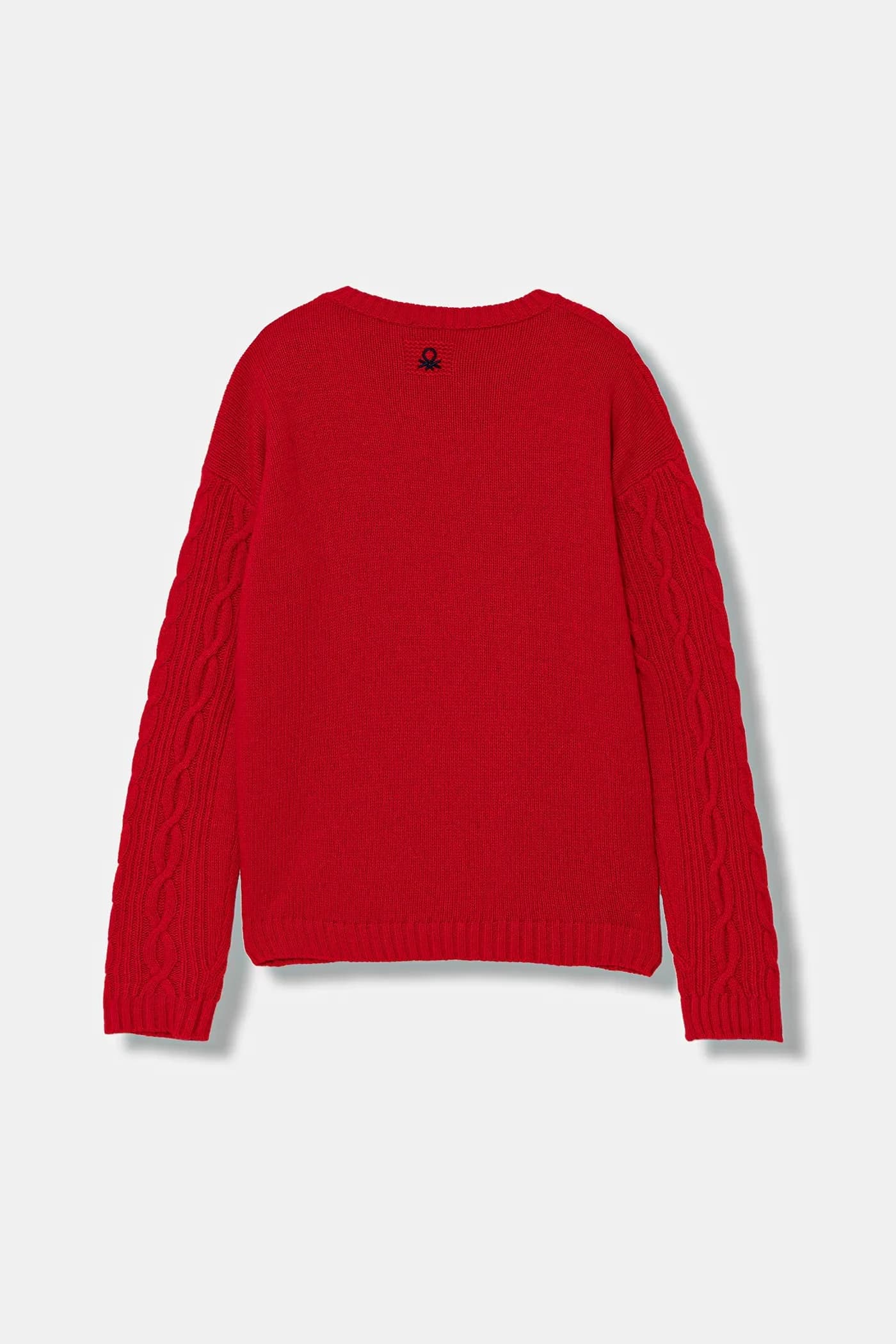 Детский свитер из смесовой шерсти - фото 2