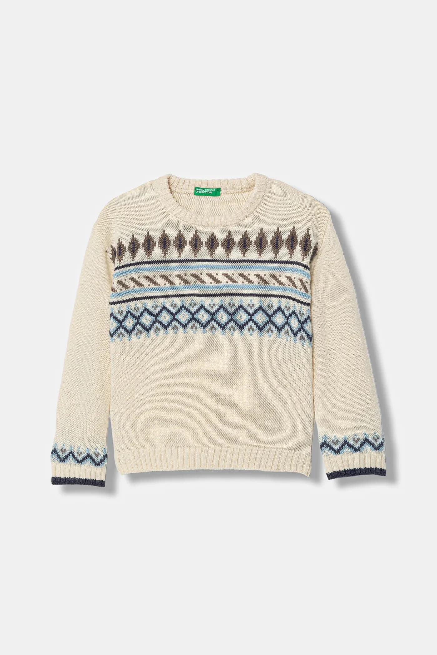 Детский свитер из смесовой шерсти