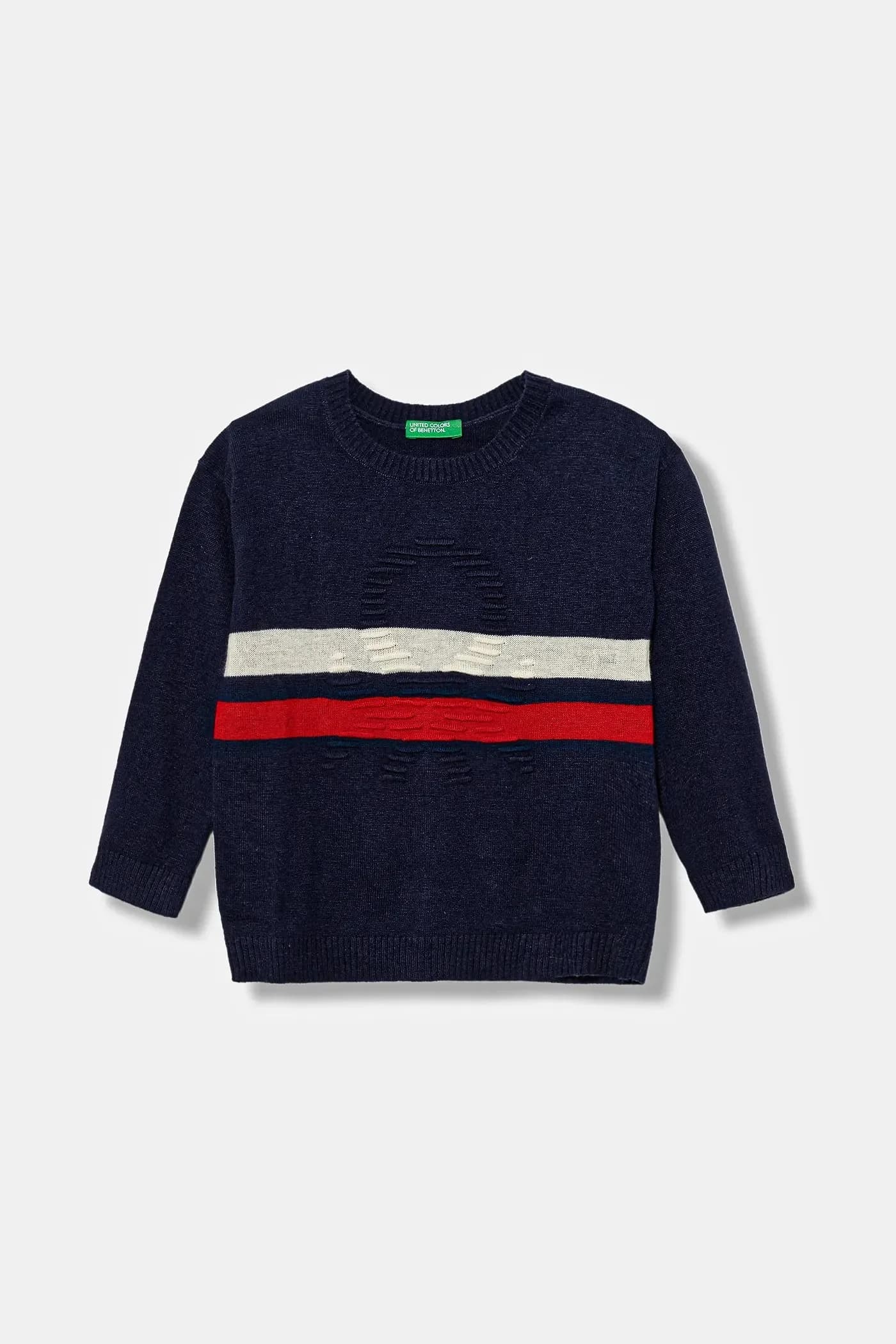 Детский свитер из смесовой шерсти