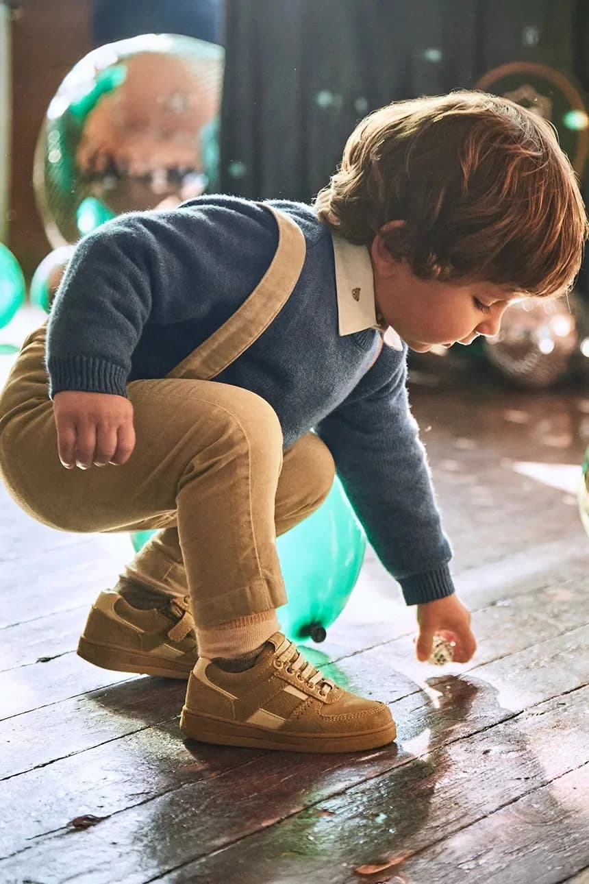 Детский свитер из смесовой шерсти