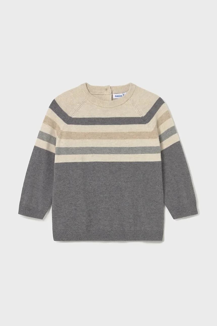 Детский свитер из смесовой шерсти - фото 2