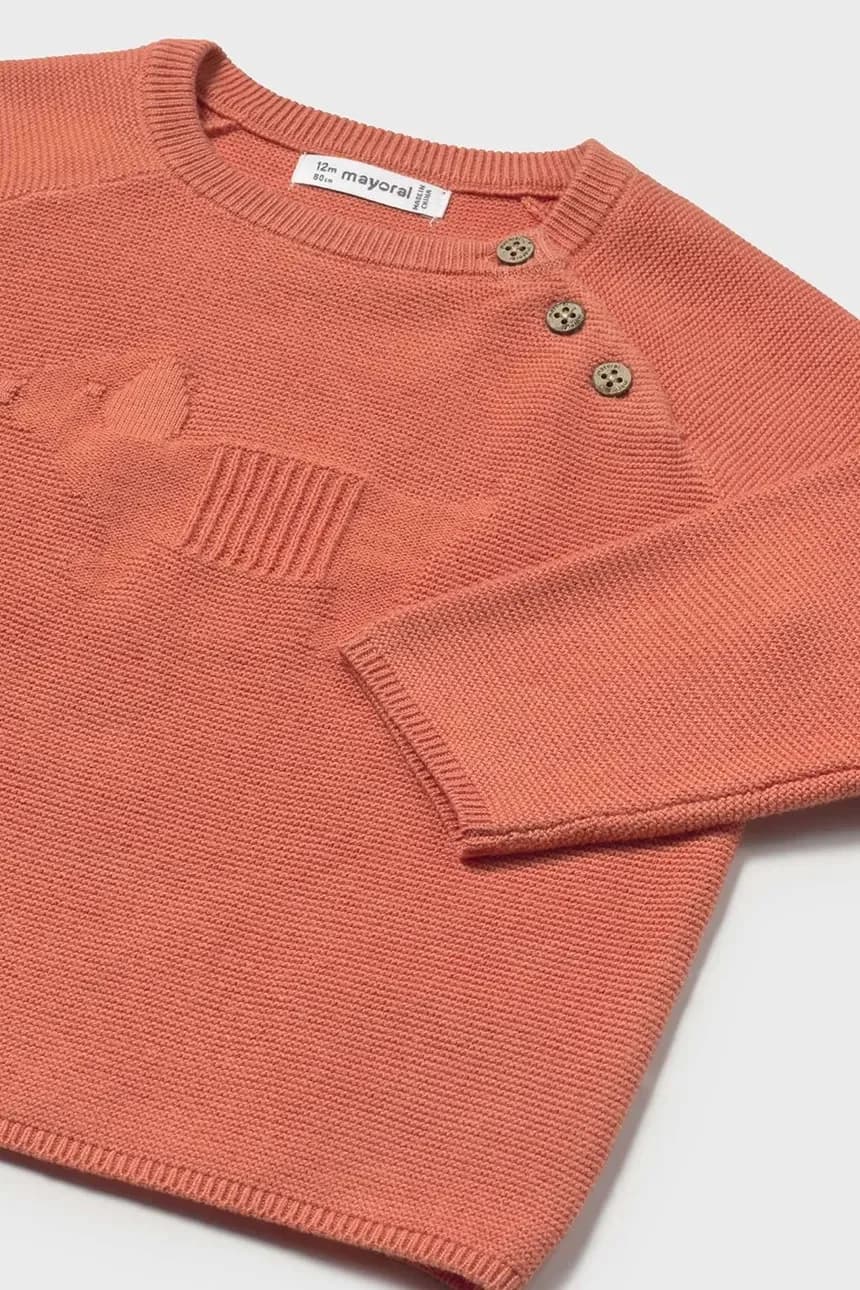 Детский хлопковый свитер - фото 3