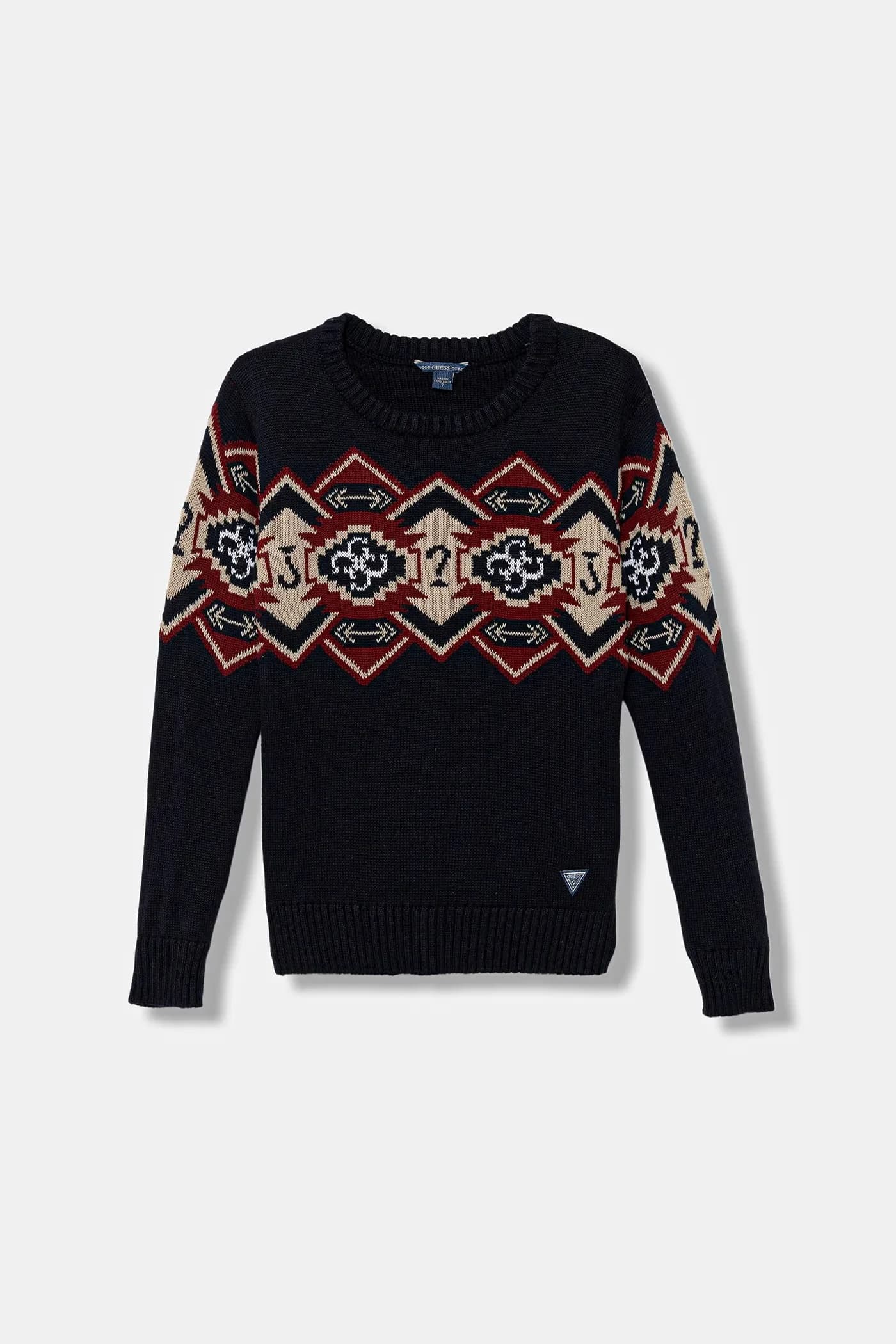 Детский хлопковый свитер