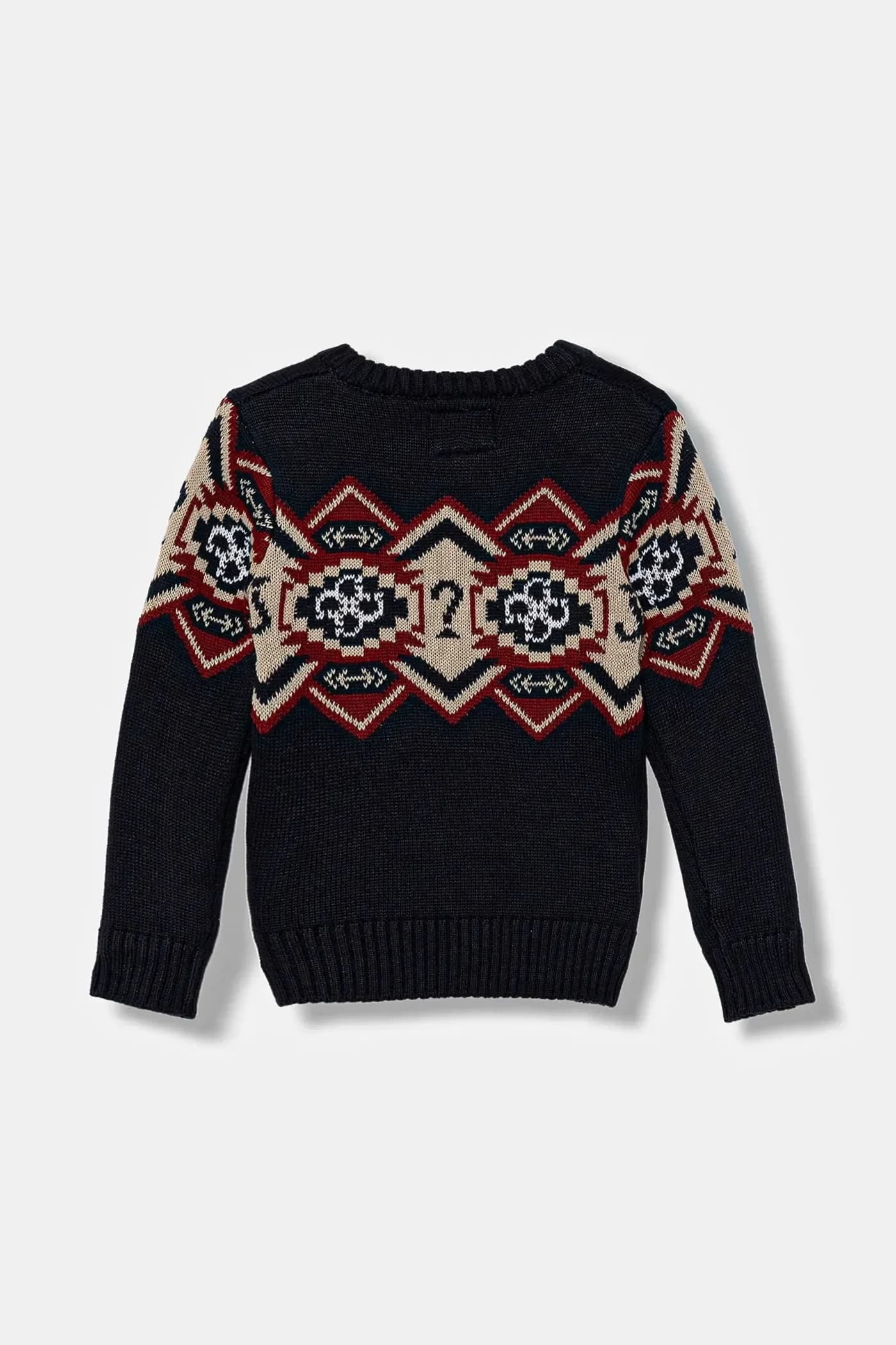 Хлопковый свитер - фото 2