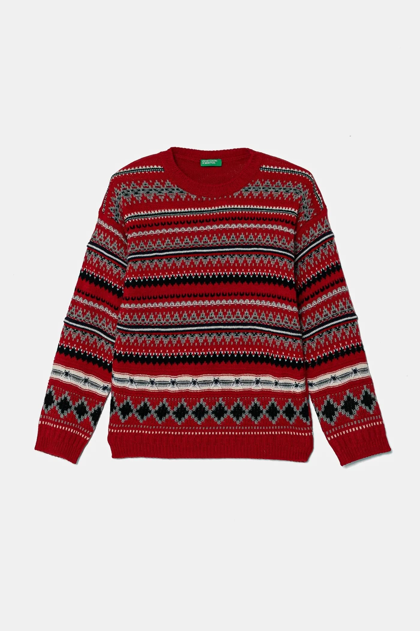 Детский свитер из смесовой шерсти