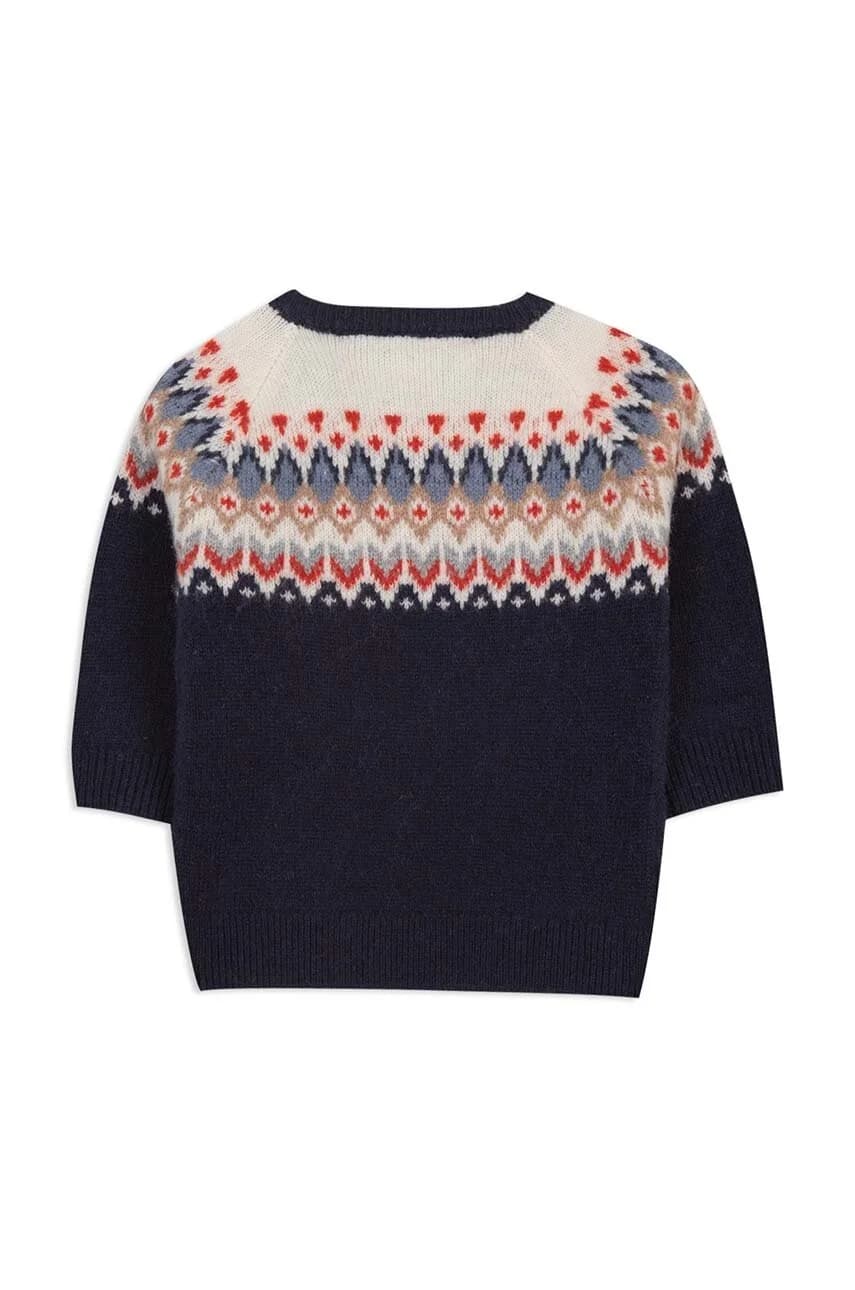 Детский шерстяной свитер - фото 3