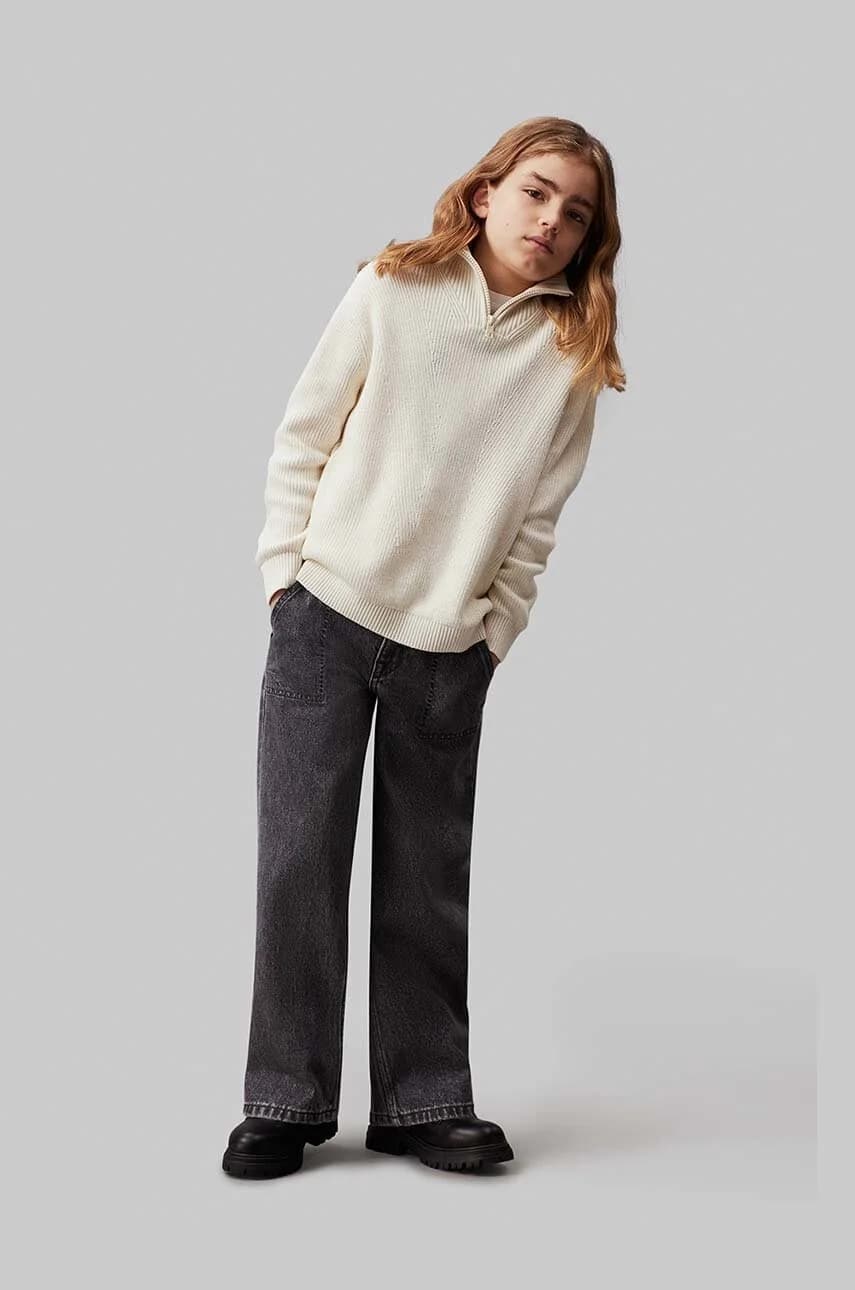 Детский хлопковый свитер - фото 7