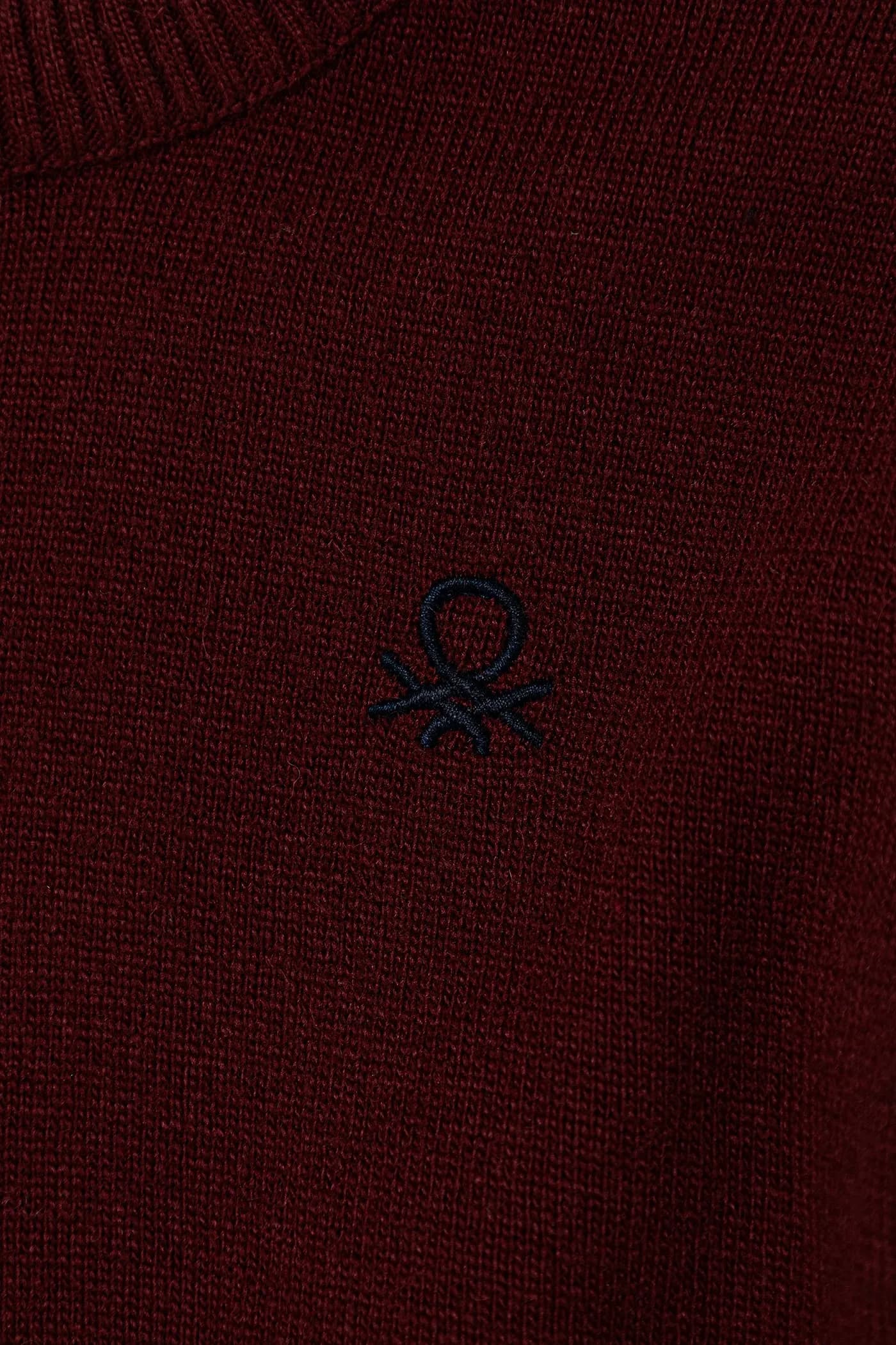 Детский свитер из смесовой шерсти - фото 3