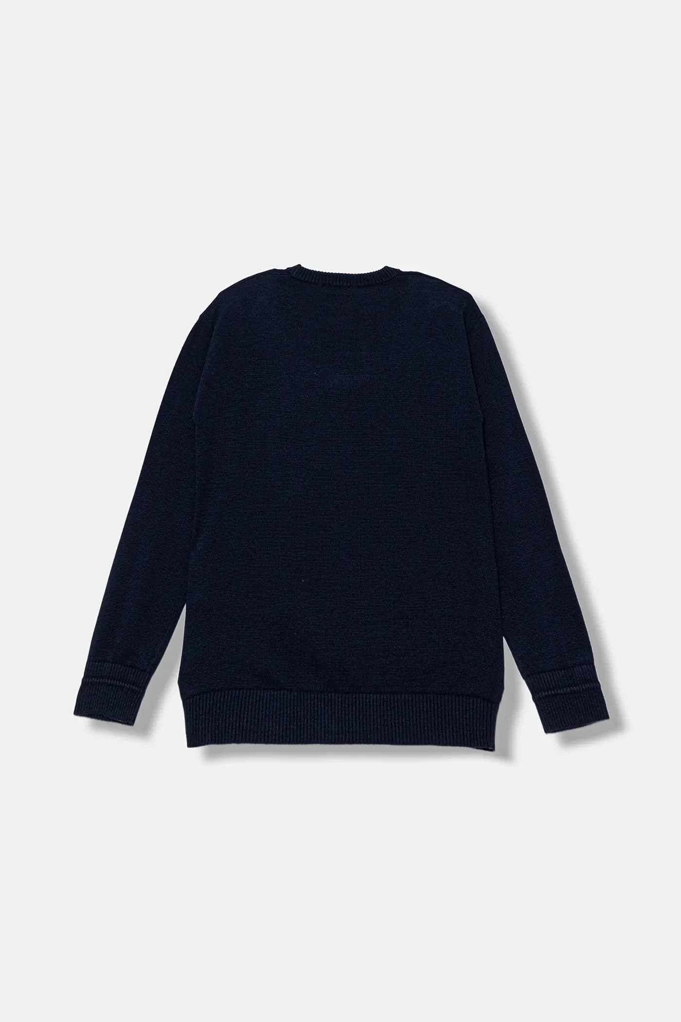 Детский хлопковый свитер - фото 2