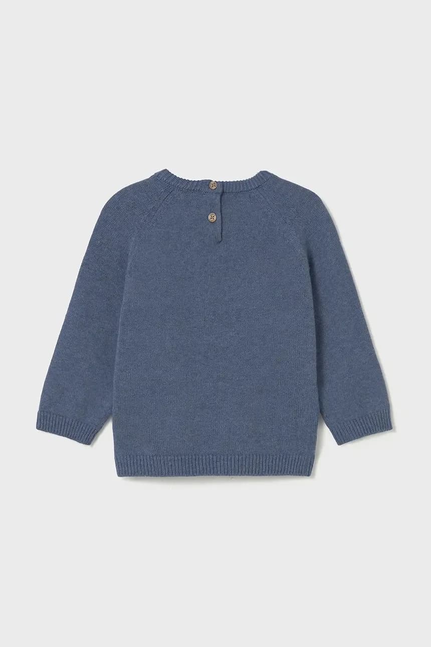 Детский свитер из смесовой шерсти - фото 2