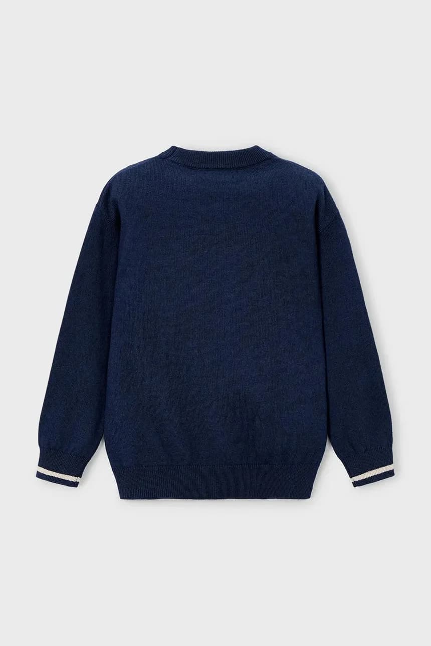 Детский свитер из смесовой шерсти - фото 2