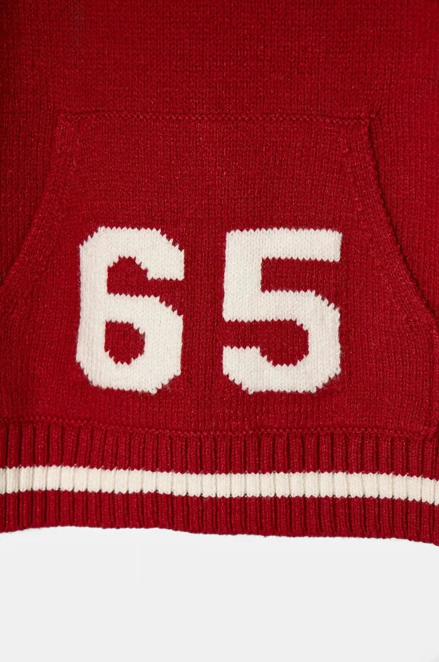 Детский свитер из смесовой шерсти - фото 3