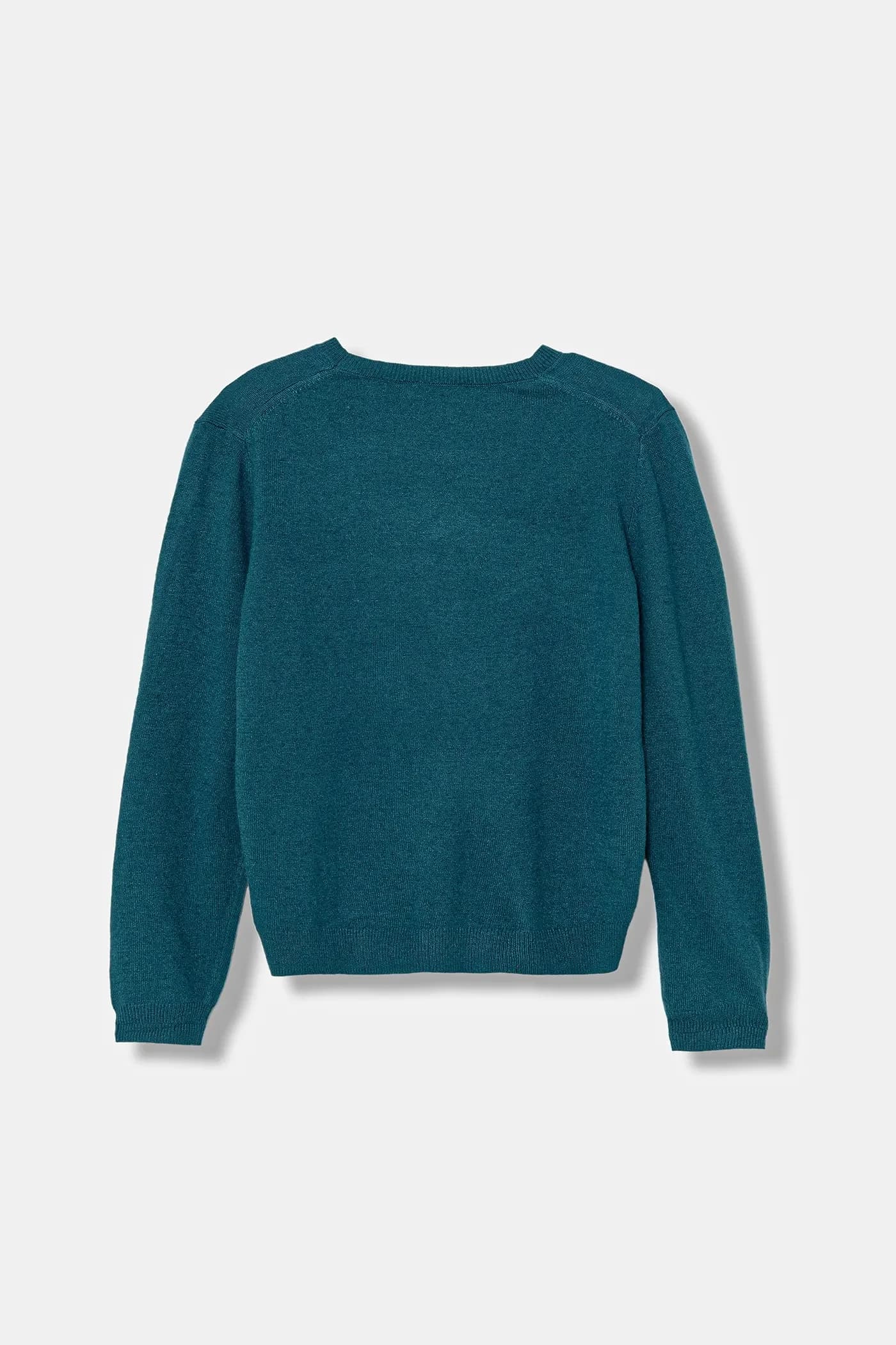 Детский свитер из смесовой шерсти - фото 2