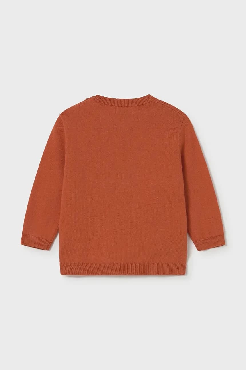 Детский свитер из смесовой шерсти - фото 2
