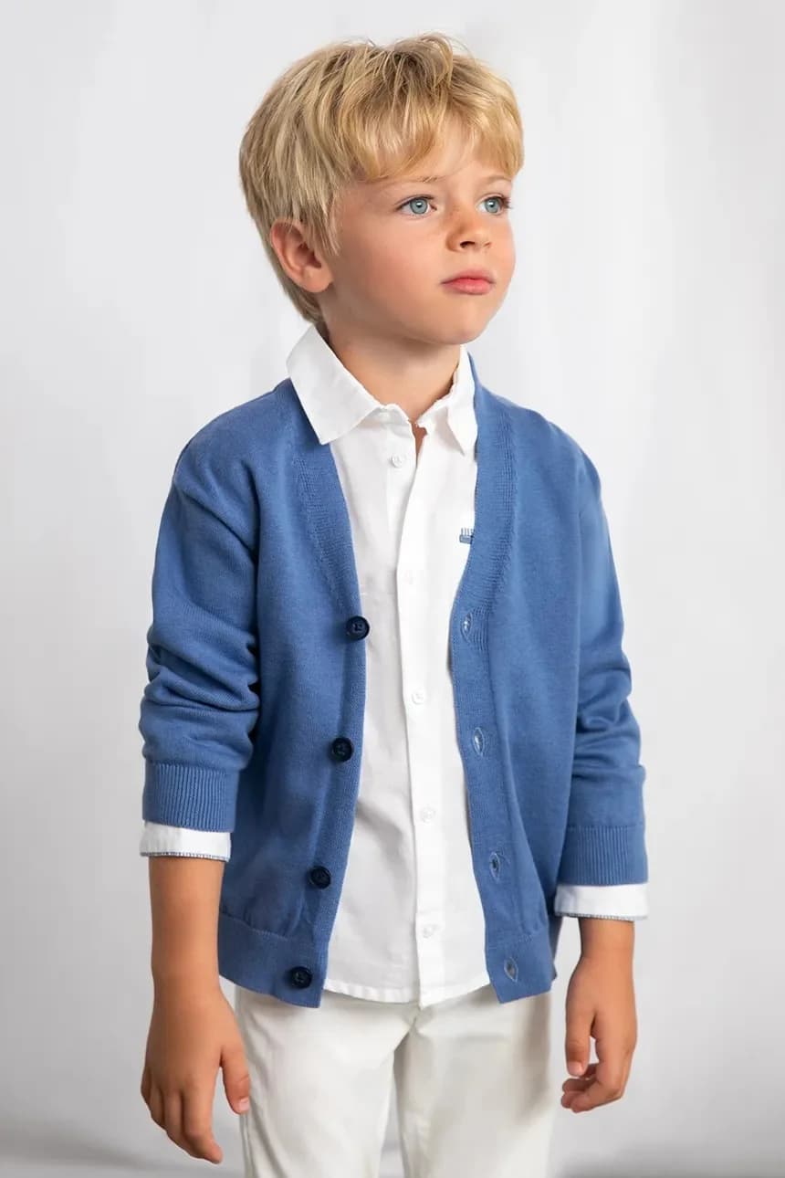 Детский хлопковый кардиган