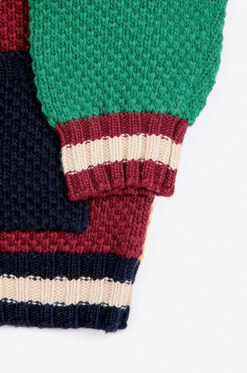 Детский кардиган из смесовой шерсти - фото 5