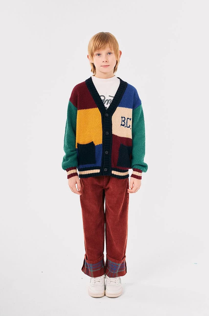 Детский кардиган из смесовой шерсти - фото 6