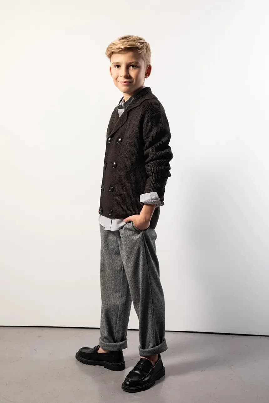 Детский кардиган из вискозы. - фото 6