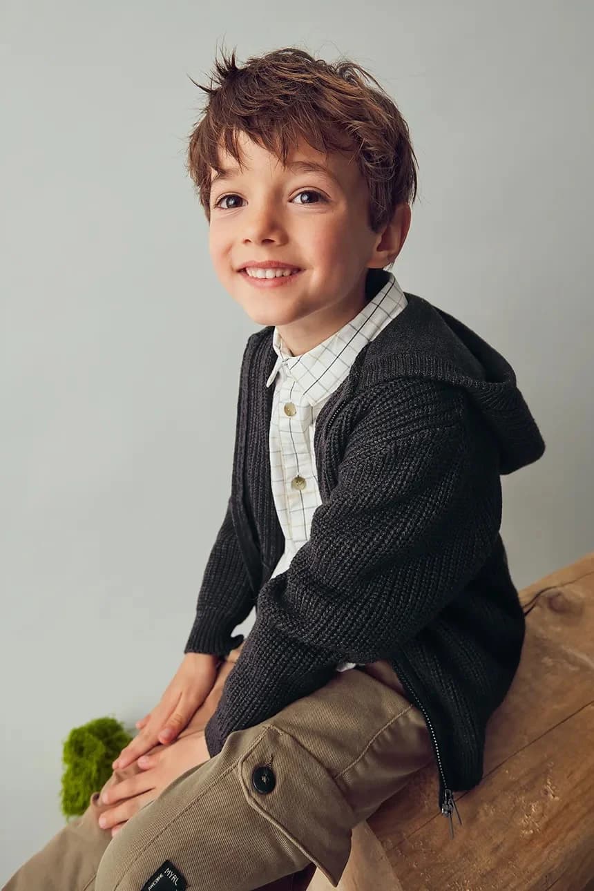 Детский свитер - фото 6