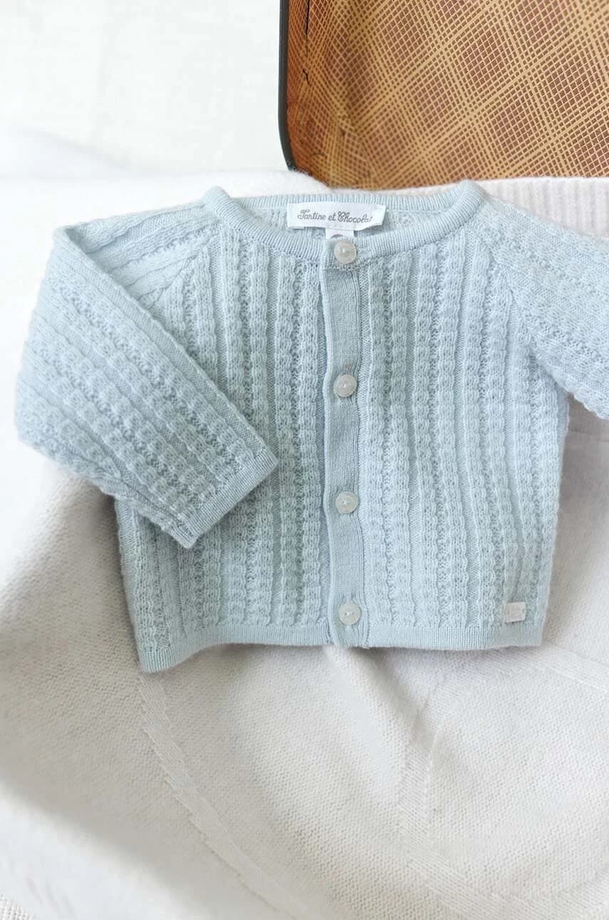 Детский шерстяной кардиган