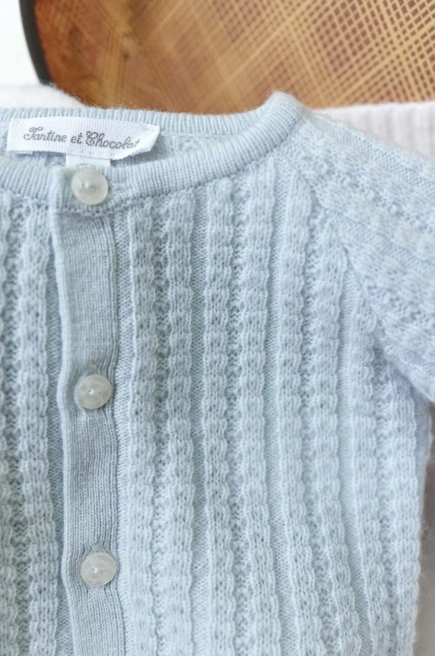 Детский шерстяной кардиган - фото 6