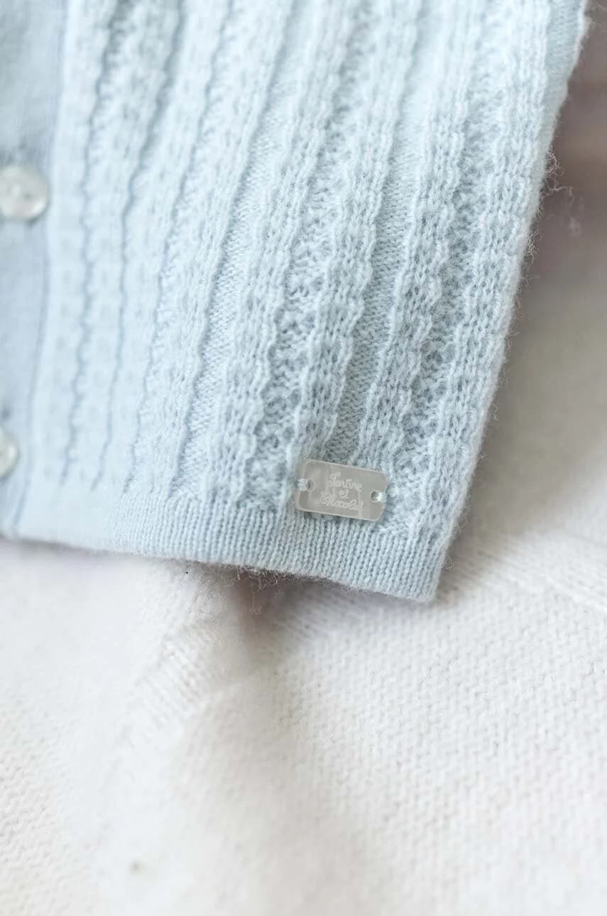 Детский шерстяной кардиган - фото 7