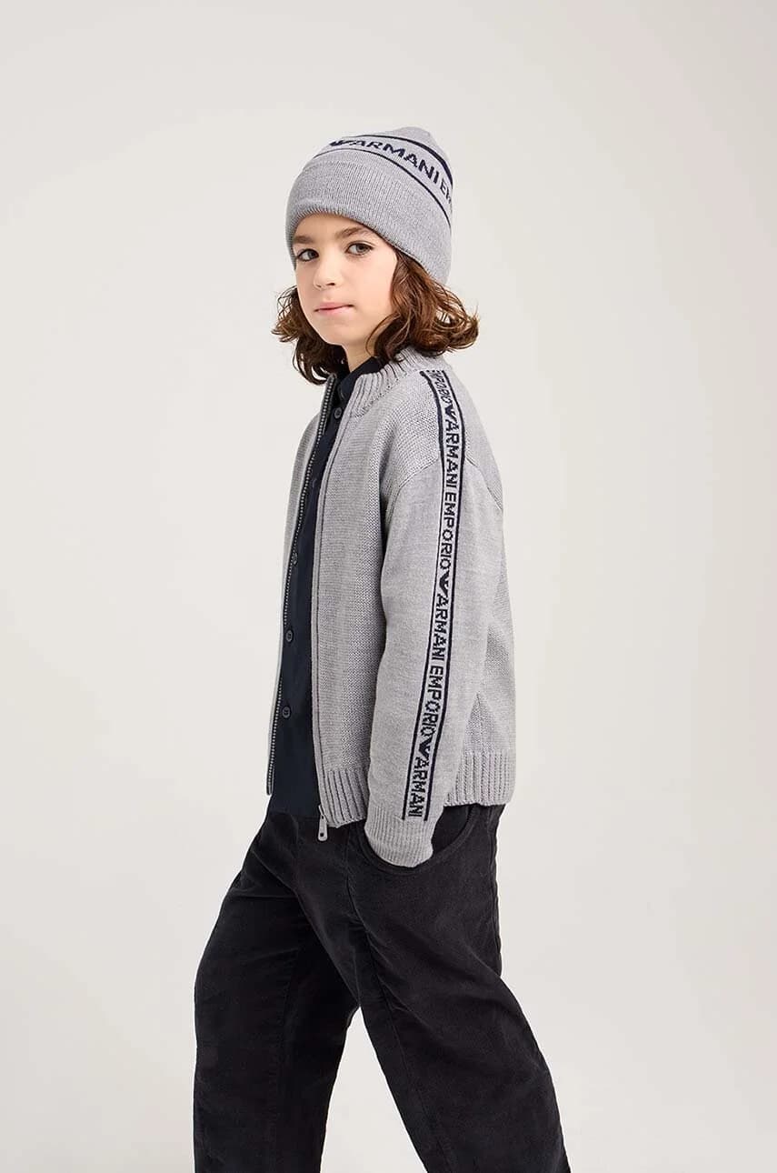 Детский шерстяной кардиган