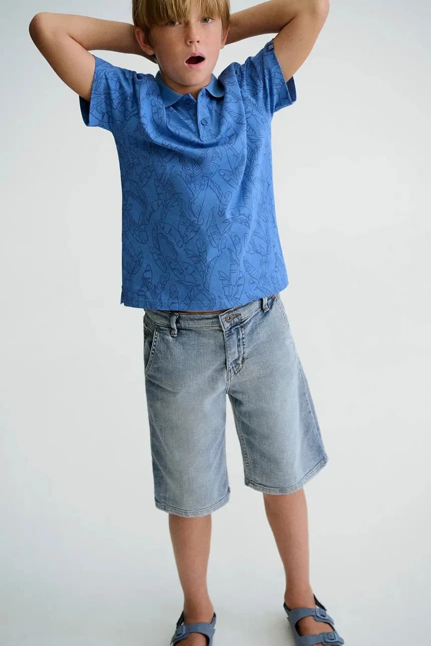 Детские джинсовые шорты