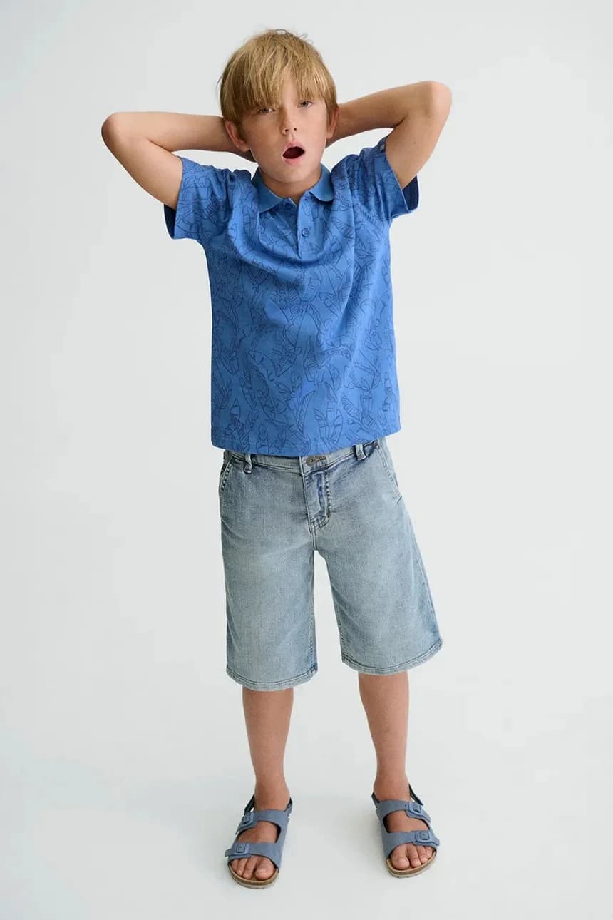 Детские джинсовые шорты - фото 5