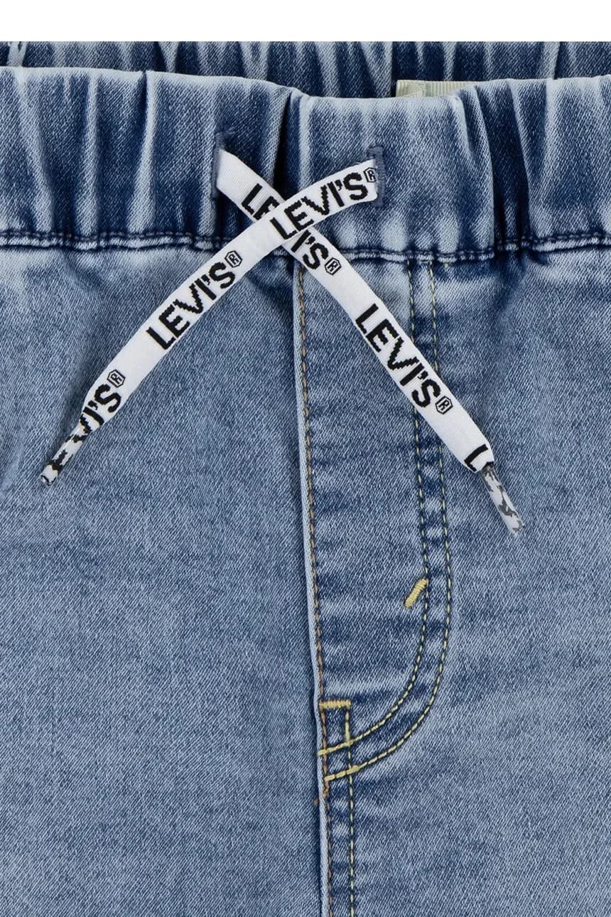 Детские джинсовые шорты LVB SKINNY DOBBY SHORT - фото 3