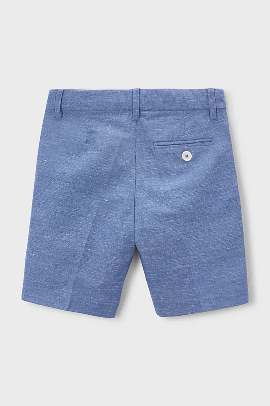 Детские шорты из смесового льна - фото 2