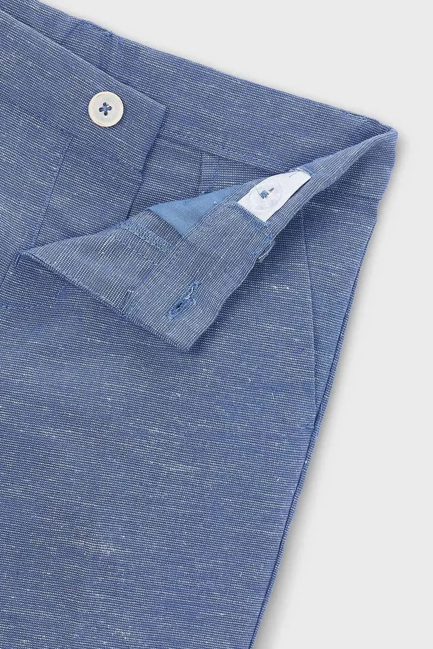 Детские шорты из смесового льна - фото 3