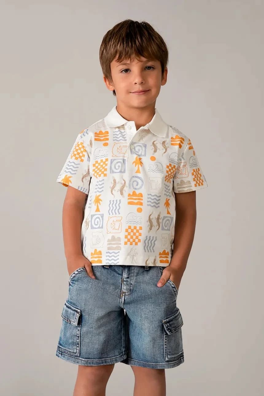 Детские джинсовые шорты