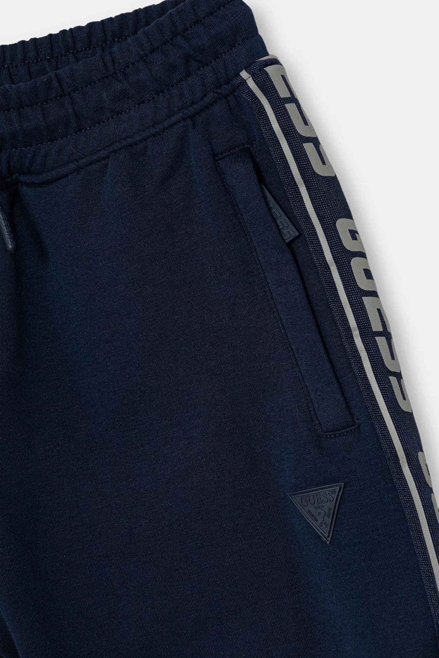 Детские спортивные штаны из хлопка с эластаном - фото 3