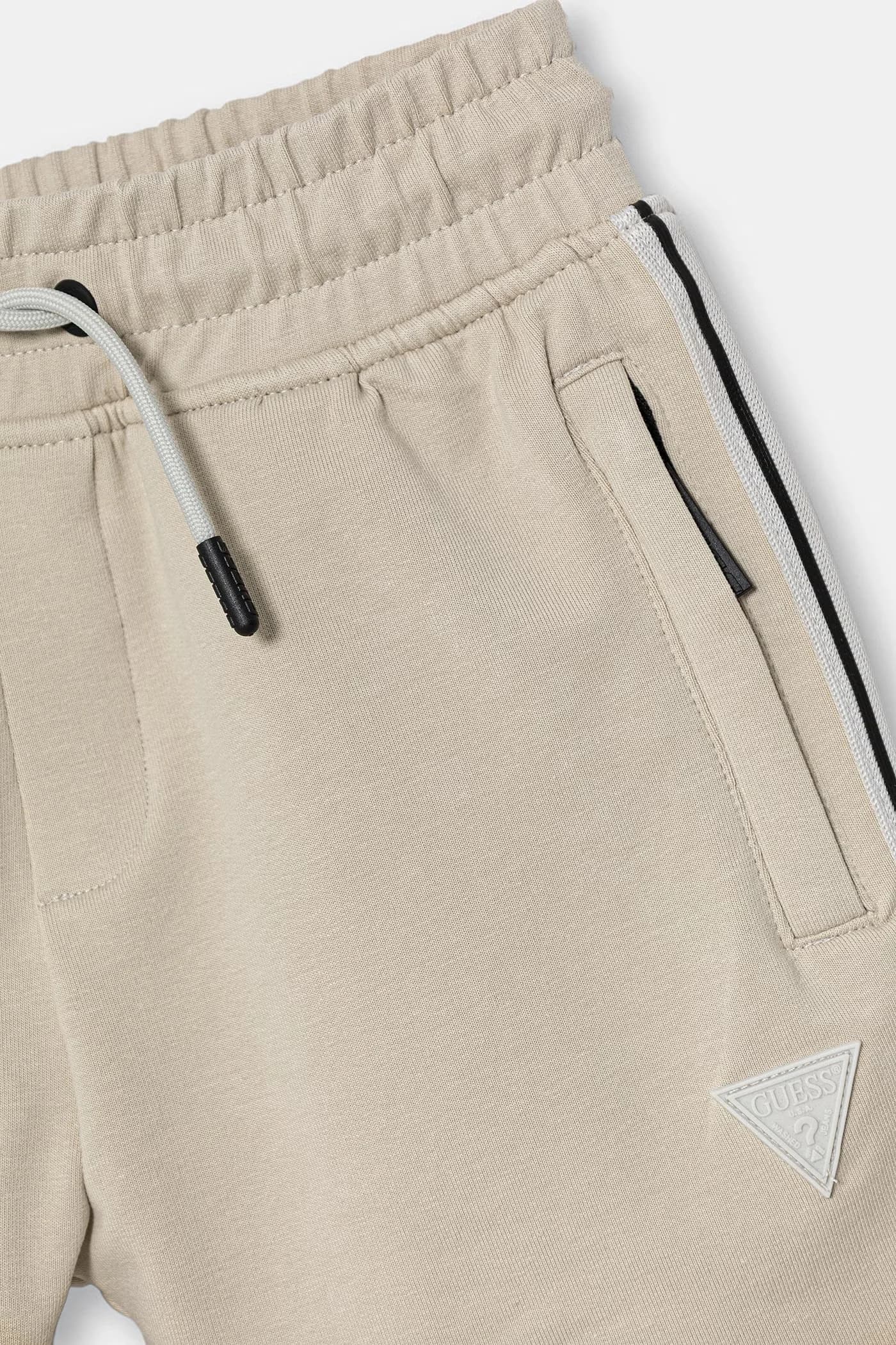 Детские спортивные штаны из хлопка с эластаном - фото 3