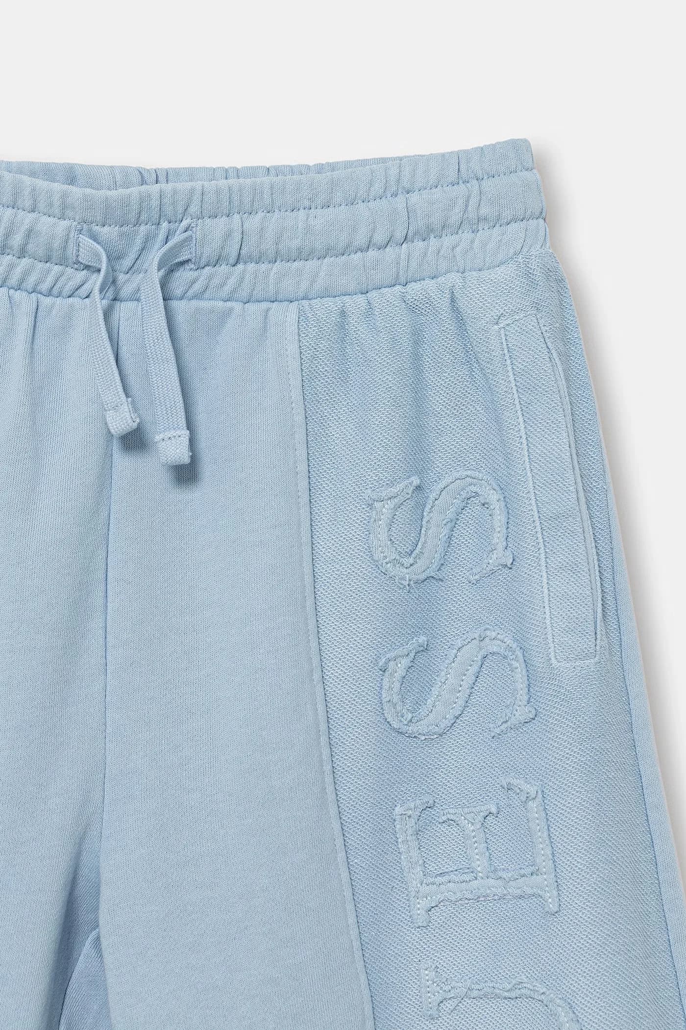 Хлопковые детские спортивные штаны - фото 3