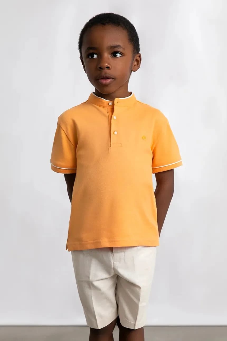 Детские шорты из смесового льна