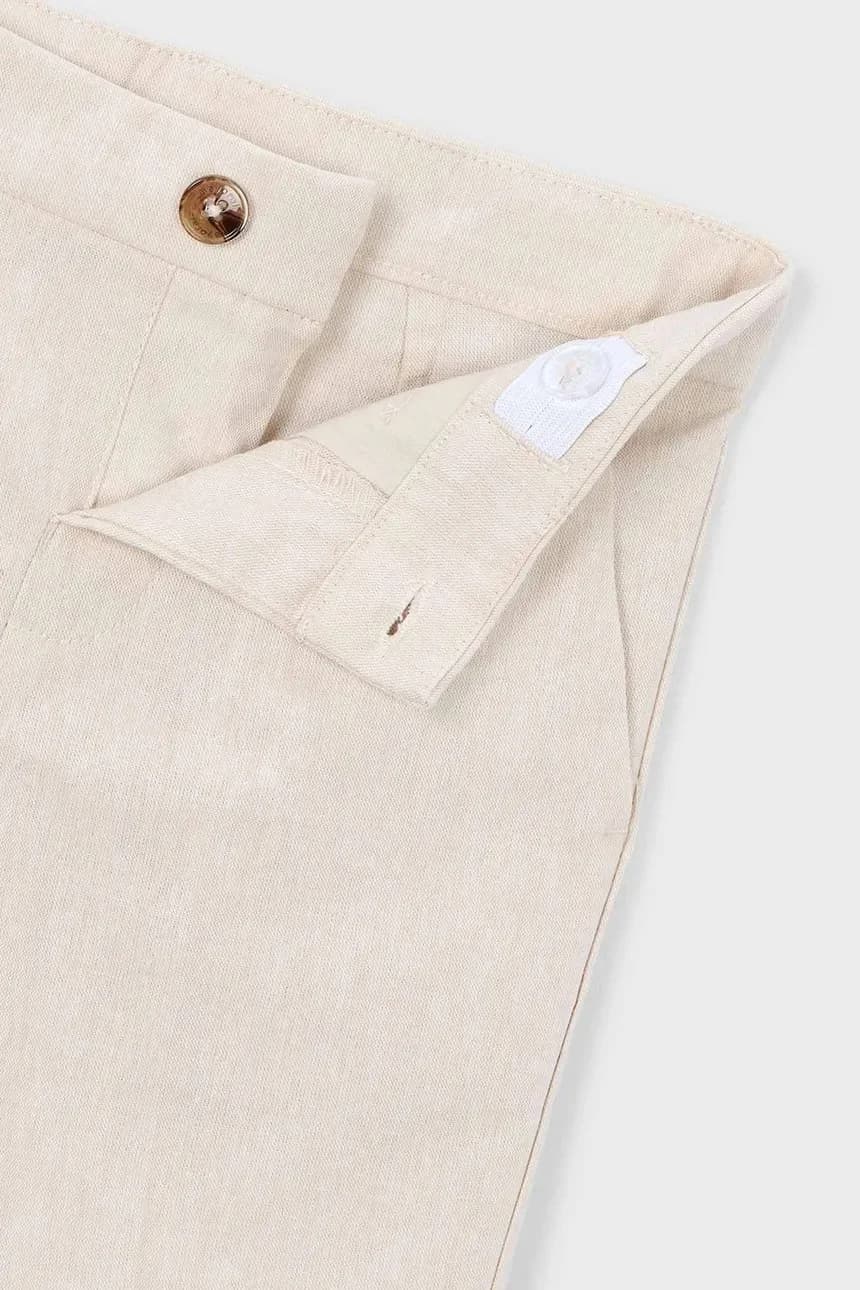 Детские шорты из смесового льна - фото 4