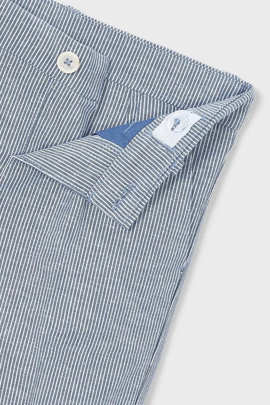 Детские шорты из смесового льна - фото 4