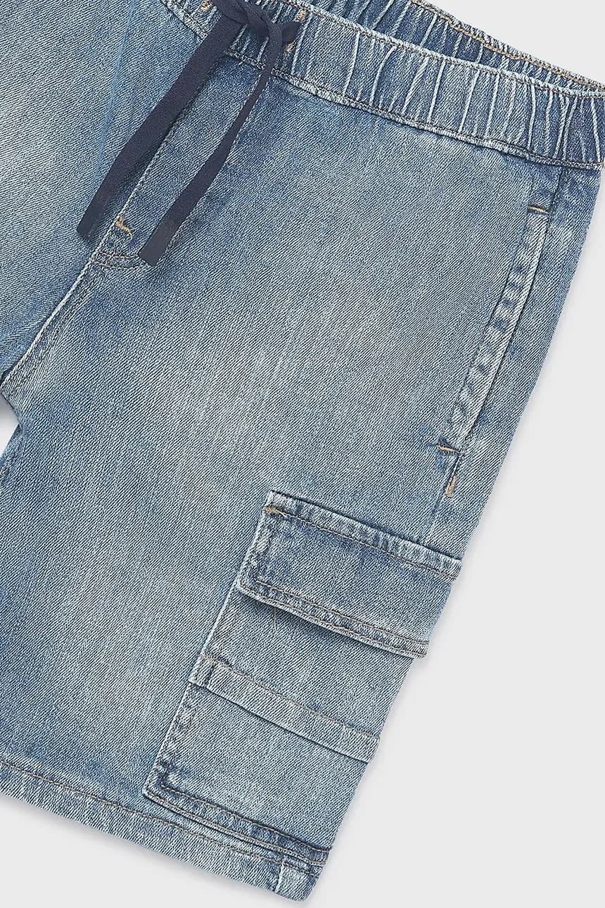 Детские джинсовые шорты - фото 4