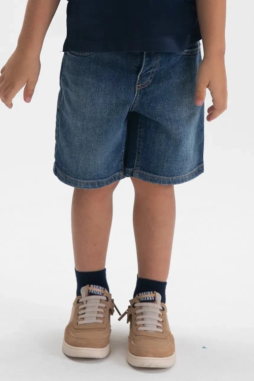 Детские джинсовые шорты - фото 2