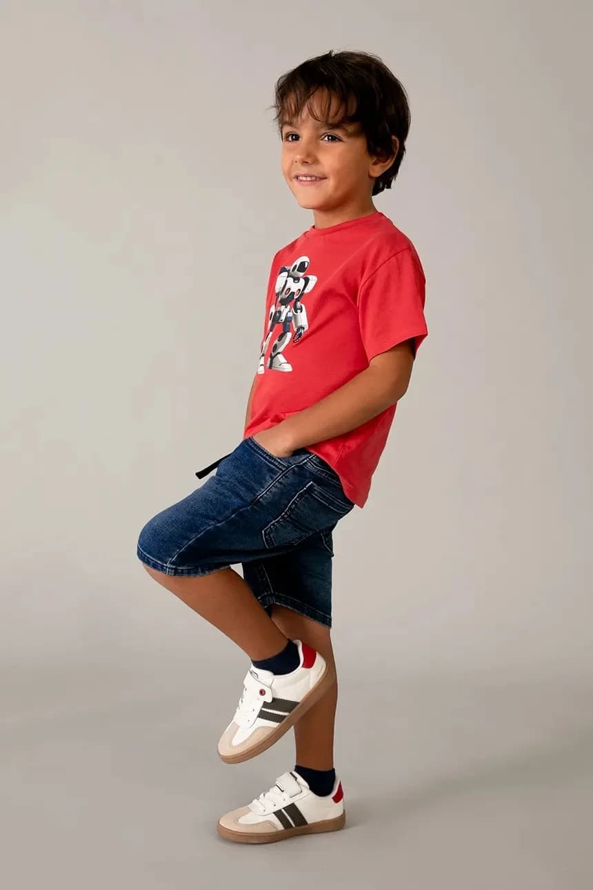 Детские джинсовые шорты