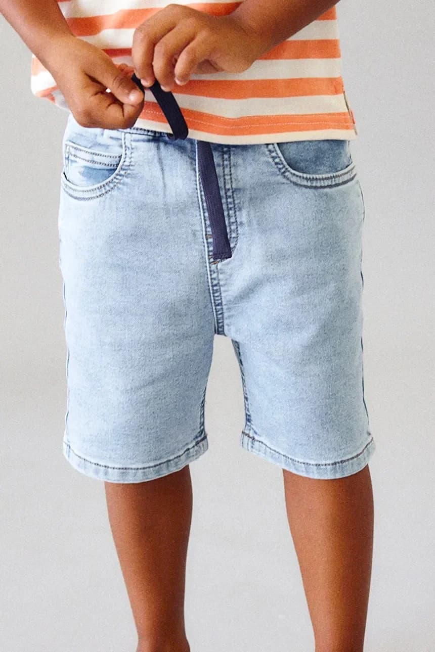 Детские джинсовые шорты - фото 5