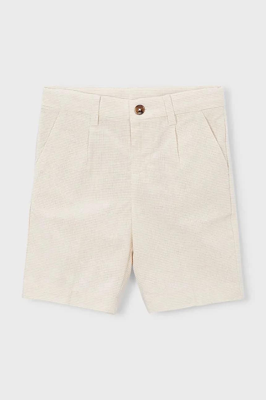 Детские шорты из смесового льна - фото 2