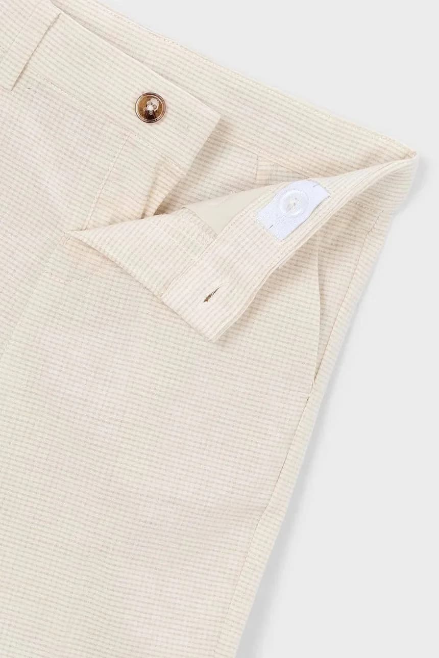 Детские шорты из смесового льна - фото 4