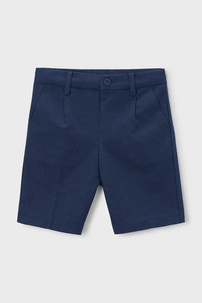 Детские шорты из смесового льна