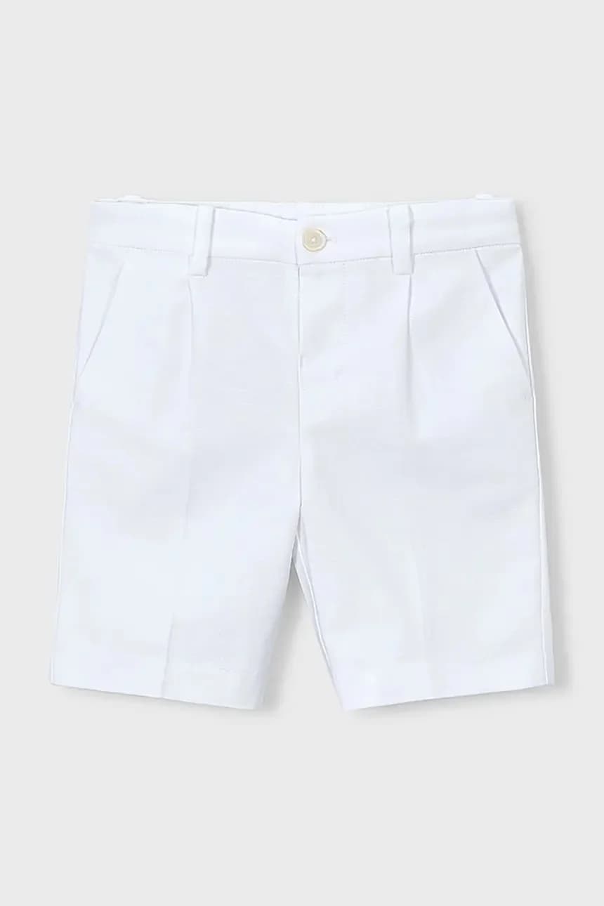 Детские шорты из смесового льна - фото 2