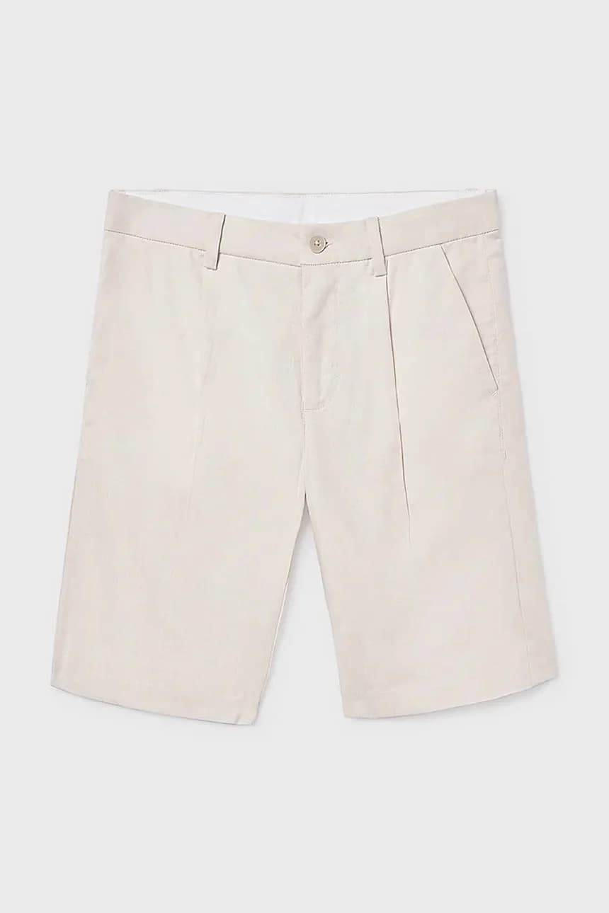 Детские шорты из смесового льна